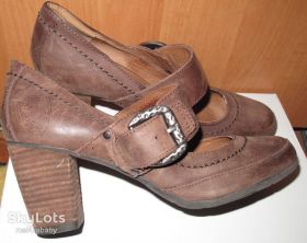 Туфлі Туфли ^/--/^ коричневі туфлі шкіра р /--/ 38 5 /--/ th Avenue з перепонкою ^_^^^ коричневые туфли кожа р /--/ 38 5 /--/ th Avenue с перепонкой - фото фото фото