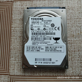 Жорсткі диски Жесткие диски ^/--/^ Toshiba MK /--/ 6476 /--/ GSX 640 /--/ ГБ - фото фото фото