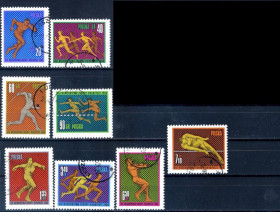Спорт Спорт ^/--/^ Польша. Спорт   (серии) 1966 г. ^_^^^ Польща. Спорт (серії) 1966 - фото фото фото