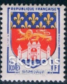 Франція Франция ^/--/^ Франция 1958 герб стандарт Mi 1220 MNH ^_^^^ 1958 — герб стандарт Mi 1220 MNH - фото фото фото