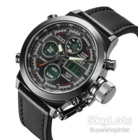 Наручні годинники Наручные часы ^/--/^ Армейские мужские часы AMST 3003 Black  (противоударные с подсветкой) ^_^^^ Армійські чоловічий годинник AMST 3003 Black (протиударні з підсвічуванням) - фото фото фото