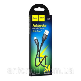 Зарядні пристрої Зарядные устройства ^/--/^ Кабель плетений Hoco DU /--/ 19 Type-C - USB (3 /--/ А 1 /--/ м) чорний ^_^^^ Кабель плетеный Hoco DU /--/ 19 Type-C - USB (3 /--/ А 1 /--/ м) черный - фото фото фото
