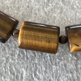 Намисто Бусы ^/--/^ БУСЫ КОШАЧИЙ Тигровый глаз 45 / 48 см буси намисто ^_^^^ Тигрове око 45 / 48 см намисто - фото фото фото