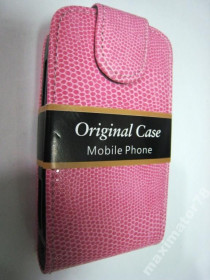 Чохли, бампера Чехлы, бампера ^/--/^ ЧЕХОЛ-КНИЖКА CHIC-CASE SAMSUNG S /--/ 5670 РОЗОВЫЙ КРОКО ^_^^^ ЧЕХОЛ-КНИЖКА CHIC-CASE SAMSUNG S /--/ 5670 РОЗОВИЙ КРОКО - фото фото фото