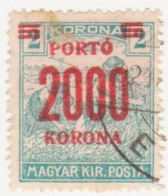 Угорщина Венгрия ^/--/^ Венгрия 1923 г. №  89 гашеная ^_^^^ Угорщина 1923 р. No 89 гашена - фото фото фото