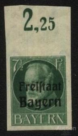 Веймарська республіка Веймарская республика ^/--/^ Германия -Bayern-1920 г. № 154 В ^_^^^ Німеччина - Bayern-1920 р. No 154 В - фото фото фото