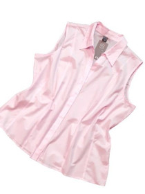 Блузки, сорочки Блузки, рубашки ^/--/^ 5 /--/ XL-7 /--/ XL Нежная пудровая блуза без рукава, женская рубашка, розовый топ большой размер, Англия ^_^^^ Ніжна пудрова блуза без рукава, жіноча сорочка, рожевий топ великий розмір, Англія - фото фото фото