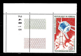 Освоєння космосу Освоение космоса ^/--/^ Космос .  Сенегал  1964 г  MNH - поле ^_^^^ Сенегал 1964 MNH - поле - фото фото фото