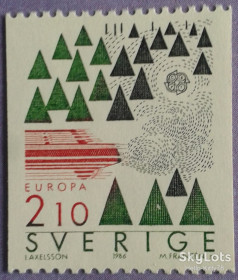 Скандинавія Скандинавия ^/--/^ Швеция 1986 Европа СЕРТ Mi 1397 /--/ С MNH ^_^^^ Швеція 1986 Європа Серт Mi 1397 /--/ С MNH - фото фото фото