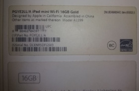 Інші аксесуари Другие аксессуары ^/--/^ apple IPAD mini 16 /--/ gb коробка  a /--/ 1599 ^_^^^ apple IPAD mini 16 /--/ gb коробка a /--/ 1599 - фото фото фото