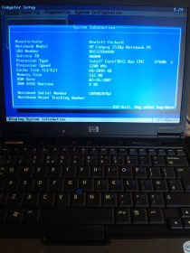 HP HP ^/--/^ HP Compaq 2510 /--/ p 12,1&amp;quot; / Core 2 Duo U /--/ 7600 1.2 /--/ Ггц / ОЗУ-1 /--/ Гб - фото фото фото