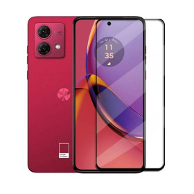 Чохли, бампера Чехлы, бампера ^/--/^ Захисне скло LUX для Motorola G /--/ 84 (XT /--/ 2347) повна проклейка чорний ^_^^^ Защитное стекло LUX для Motorola G /--/ 84 (XT /--/ 2347) полная проклейка черный - фото фото фото