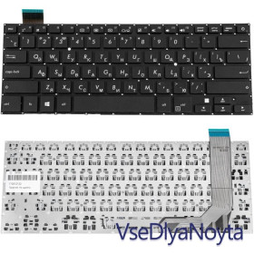 Клавіатури Клавиатуры ^/--/^ Клавиатура для ноутбука ASUS (X /--/ 407 series) rus, black, без фрейма ^_^^^ Клавіатура для ноутбука ASUS (X /--/ 407 series) rus, black, без фрейму - фото фото фото