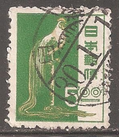 Японія Япония ^/--/^ Япония 1951  Sc.513 used ^_^^^ Японія 1951 Sc.513 used - фото фото фото