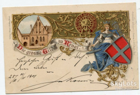 Іноземні Иностранные ^/--/^ Поштівка Ревель 1901 р. ^_^^^ Почтовка Ревель 1901 г. - фото фото фото