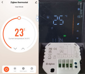 Розетки, вимикачі Розетки, выключатели ^/--/^ ZigBee термостат для водяної теплої підлоги ^_^^^ ZigBee термостат для водяного теплого пола - фото фото фото