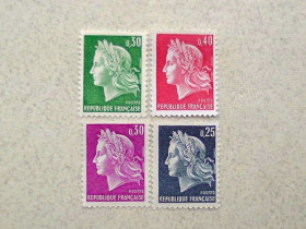 Франція Франция ^/--/^ Серія поштових марок Франція &amp;quot; Стандарт &amp;quot; 1969 рік ** ^_^^^ Серия почтовых марок Франция &amp;quot; Стандарт &amp;quot; 1969 год ** - фото фото фото