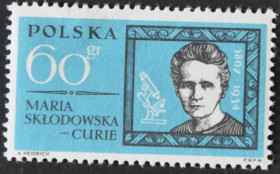 Інше Другое ^/--/^ Польша Мария Склодовская-Кюри 1963 ^_^^^ Польща Марія Склодовська-Кюрі 1963 - фото фото фото