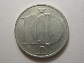 Чехословаччина Чехословакия ^/--/^ Чехословакия 10 геллеров 1976 года 37384 ^_^^^ Чехословаччина 10 геллерів 1976 року 37384 - фото фото фото