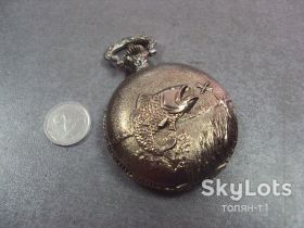 Годинники Часы ^/--/^ часы карманные cariole кварц гонконг рыба рыбка не на ходу №502 ^_^^^ Кишенькові cariole кварц гонконг риба рибка не на ходу No /--/ 502 - фото фото фото