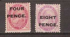 Інше Другое ^/--/^ Английские колонии, Tonga, 1891, MH ^_^^^ Англійські колонії, Tonga, 1891, MH - фото фото фото