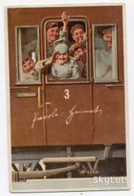 Іноземні Иностранные ^/--/^ Поштівка І Світова. Parole Heimat! 1917 р. ^_^^^ Почта и Мировая. Parole Heimat! 1917 г. - фото фото фото