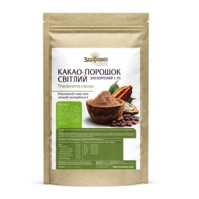 Крупи Крупы ^/--/^ Какао порошок светлый обезжиренный 1-3 500 г Здорово ^_^^^ Какао порошок світлий знежирений 1-3 500 г Здорово - фото фото фото