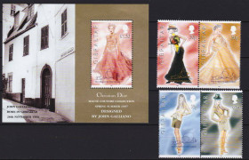 Малі Держави Європи Малые Государства Европы ^/--/^ Гибралтар  1997 г  MNH - мода - Кристиан Диор - ^_^^^ Гібралтар 1997 MNH - мода - Крістіан Діор - фото фото фото