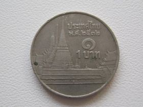 Таїланд Таиланд ^/--/^ Таиланд 1 бат 1989 года 22957 ^_^^^ Таїланд 1 бат 1989 22957 - фото фото фото