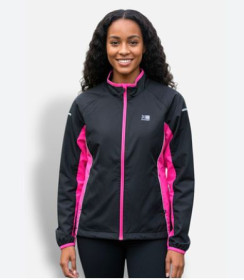 Вітровки Ветровки ^/--/^ Куртка ветровка спортивная, Karrimor Running Black/Pink. 40 евро ^_^^^ Куртка вітровка спортивна, Karrimor Running Black/Pink. 40 євро - фото фото фото