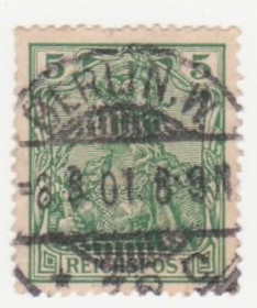 Веймарська республіка Веймарская республика ^/--/^ Германия  ( империя) 1900 г. №  54 гашеная ^_^^^ Німеччина (Імперія) 1900 р. No 54 гашена - фото фото фото