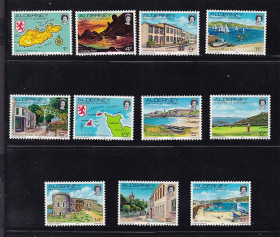 Великобританія Великобритания ^/--/^ Великобритания - Олдерни 1983 г MNH - архитектура ^_^^^ Великобританія - Олдерні 1983 р MNH - архітектура - фото фото фото