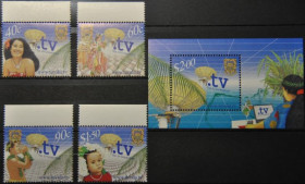 Інше Другое ^/--/^ Тувалу Космос ТВ Телекоммуникации 2001 ^_^^^ Тувалу Космос ТВ Телекомунікації 2001 - фото фото фото