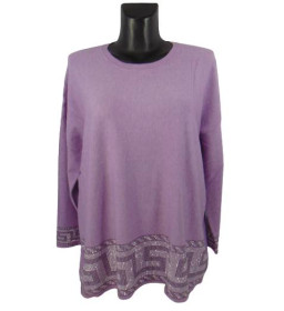 Кофти Кофты ^/--/^ Джемпер Anne В /--/ 6132 XL-2 /--/ XL сиреневый ^_^^^ Джемпер Anne В /--/ 6132 XL-2 /--/ XL - фото фото фото