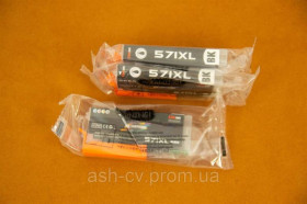 Картриджі Картриджи ^/--/^ Картридж, для принтера, Canon, CLI, 571 /--/ XL, 571, XL, BK, Black, я /--/ 13 - фото фото фото