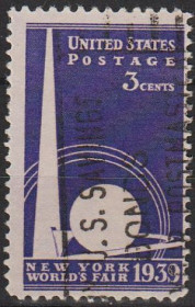 Північна Америка Северная Америка ^/--/^ 1939 - США - Виставка Голден Гейт Mi.447 _гаш ^_^^^ 1939 — США — Выставка Голден Гейт Mi.447 - фото фото фото