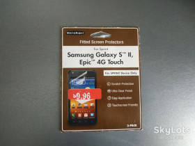 Плівки для екранів Пленки для экранов ^/--/^ Защитная пленка для Samsung Galaxy S /--/ 2 SII Epic 4 /--/ G Touch   (комплект-3 /--/ шт) ^_^^^ Samsung Galaxy S /--/ 2 SII Epic 4 /--/ G Touch (комплект-3 /--/ шт) - фото фото фото