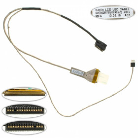 Шлейфи Шлейфы ^/--/^ Шлейф матрицы для ноутбука TOSHIBA (L /--/ 630, L /--/ 635), LED, разъем под камеру (6017 /--/ B /--/ 0268701) ^_^^^ Шлейф матриці для ноутбука TOSHIBA (L /--/ 630, L /--/ 635), LED, роз'єм під камеру (6017 /--/ B /--/ 0268701) - фото фото фото