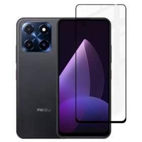 Чохли, бампера Чехлы, бампера ^/--/^ Захисне скло Fiji Premium для Meizu Mblu 22 повне проклеювання Anti-Static чорний ^_^^^ Защитное стекло Fiji Premium для Meizu Mblu 22 полное проклеивание Anti-Static черный - фото фото фото