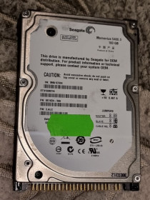 Жорсткі диски Жесткие диски ^/--/^ 97% ide hdd 2.5 160 гб seagate momentus 5400.3 33.4/33.3 жесткий диск st /--/ 9160821 /--/ a сигейт ata pata ^_^^^ 97% ide hdd 2.5 160 гб seagate momentus 5400.3 33.4/33.3 жорсткий диск st /--/ 9160821 /--/ a сигейт ata pata - фото фото фото