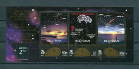 Освоєння космосу Освоение космоса ^/--/^ Мэн остов Isle of Man Sapce Mi  Bl 38 Millennium MNH Cv 12.50 ^_^^^ Мен остов Isle of Man Sapce Mi Bl 38 Millennium MNH Cv 12.50 - фото фото фото