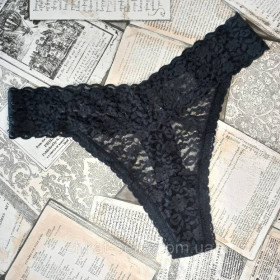 Труси Трусы ^/--/^ Трусики 46-48 М р H&amp;amp;M Гипюр стринги ^_^^^ Трусики 46-48 М р H&amp;amp;M Гіпюр стринги - фото фото фото