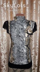 Кофти Кофты ^/--/^ Красивая женская кофта с коротким рукавом, футболка giyas ^_^^^ Красива жіноча кофта з коротким рукавом, футболка giyas - фото фото фото