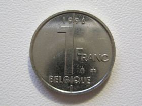 Бельгія Бельгия ^/--/^ Бельгия 1 франк 1996 года BELGIQUE #35506 ^_^^^ Бельгія 1 франк 1996 року BELGIQUE #35506 - фото фото фото