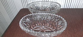 Статуетки, Скульптури, Фігурки, Фарфор Статуэтки, Скульптуры, Фигурки, Фарфор ^/--/^ Салатник 2 /--/ шт большой хрусталь 22 /--/ см ^_^^^ Салатник 2 /--/ шт великий кришталь 22 /--/ см - фото фото фото
