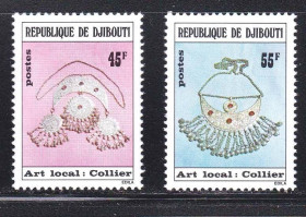 Мистецтво Искусство ^/--/^ Искусство .  Джибути  1978 г  MNH - ^_^^^ Джибуті 1978 MNH - фото фото фото