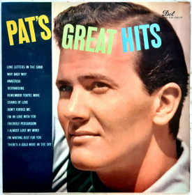 Платівки Пластинки ^/--/^ Pat Boone - Pat&amp;apos;s Great Hits - 1954-57.  (LP). 12. Vinyl. Пластинка. U.S.A. ^_^^^ Pat Boone - Pat &amp;apos;s Great Hits - 1954-57. (LP). 12. Vinyl. Платівка. U.S.A. - фото фото фото