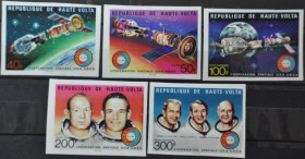 Інше Другое ^/--/^ Верхняя Вольта Космос Союз-Аполлон 1975 ^_^^^ Верхня Вольта Космос Союз-Аполлон 1975 - фото фото фото
