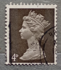 Великобританія Великобритания ^/--/^ Великобритания 1967 г - Королева Елизавета II, гаш ^_^^^ 1967 — Королева Єлизавета II, гаш - фото фото фото