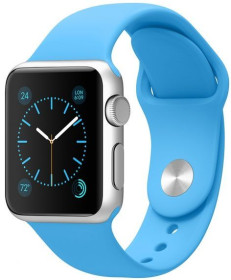 Кухонні набори Кухонные наборы ^/--/^ 39705 Ремешок силикон Sport Band S / M для Apple Watch 38/40 /--/ mm  Blue ^_^^^ 39705 Ремішок силікон Sport Band S / M для Apple Watch 38/40 /--/ mm Blue - фото фото фото